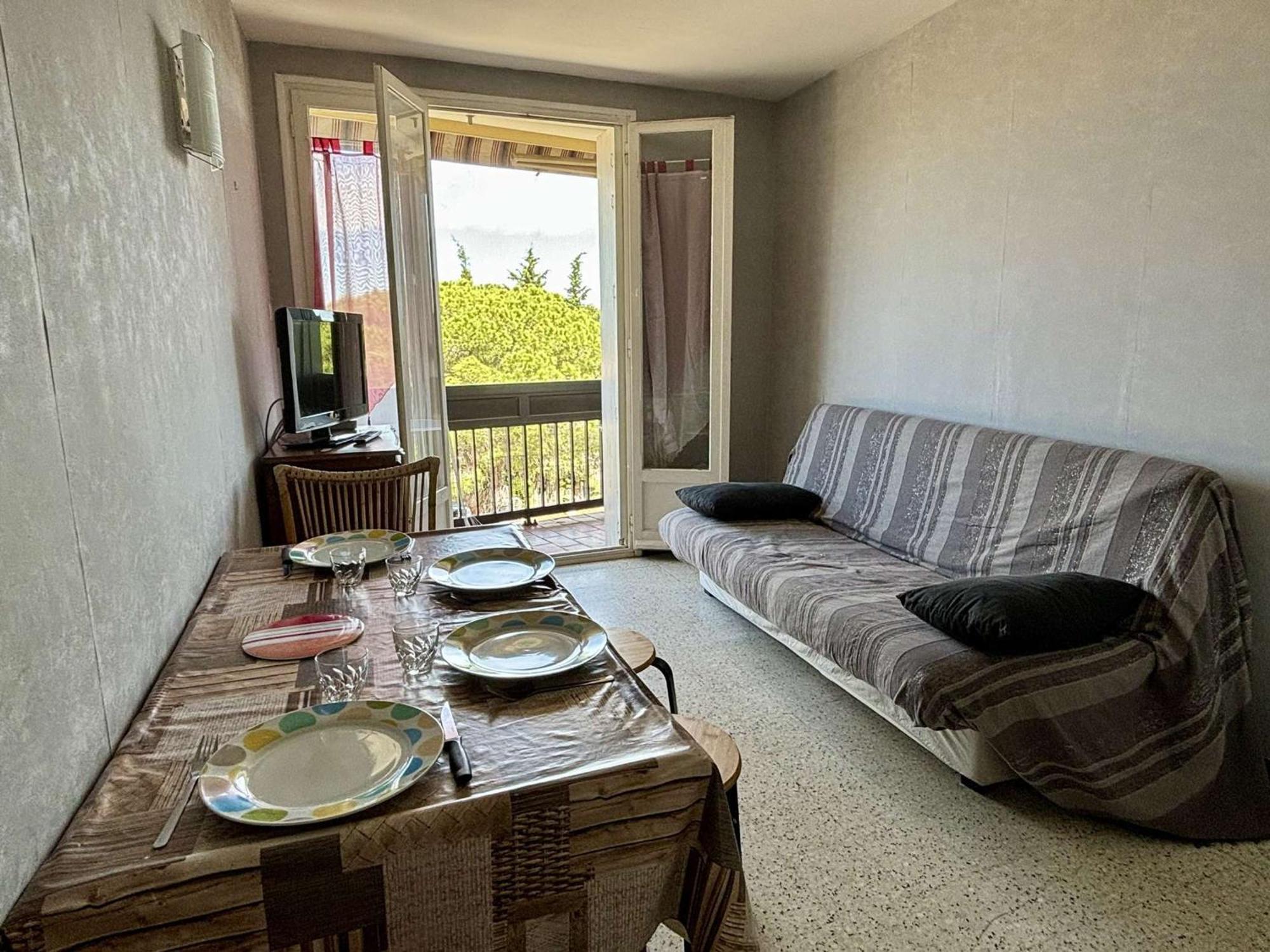 Appartement 2 Pieces, Balcon, Proche Plage Et Commerces, Quartier Calme - Argeles-Sur-Mer - Fr-1-225-685 Zewnętrze zdjęcie